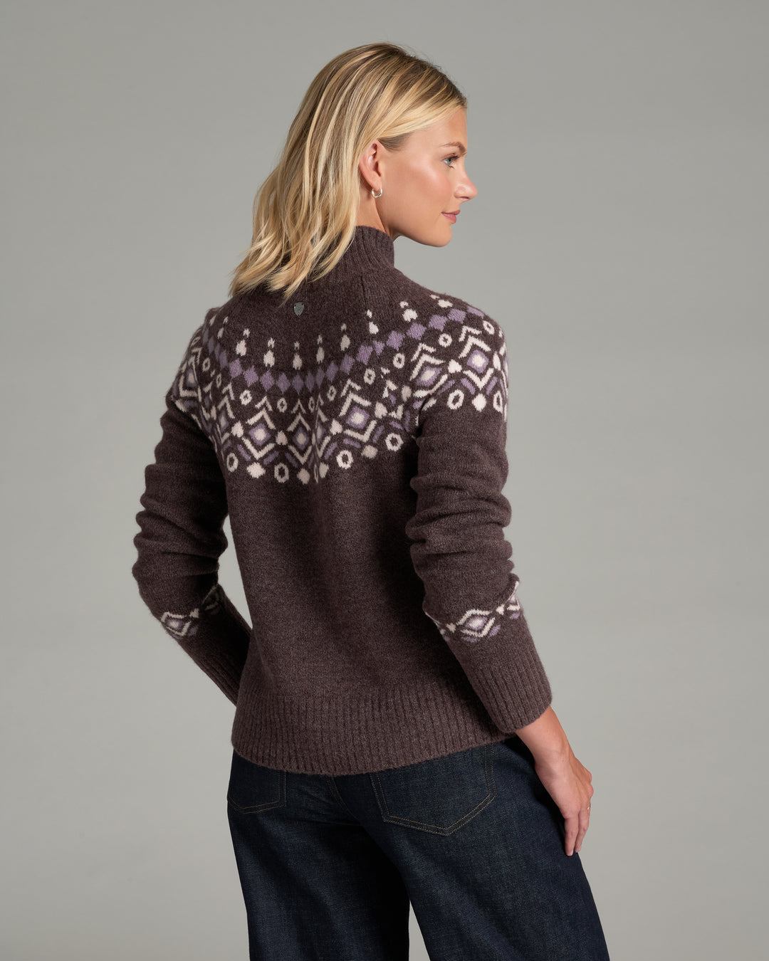 KUHL Alpina Sweater in Mulberry, back