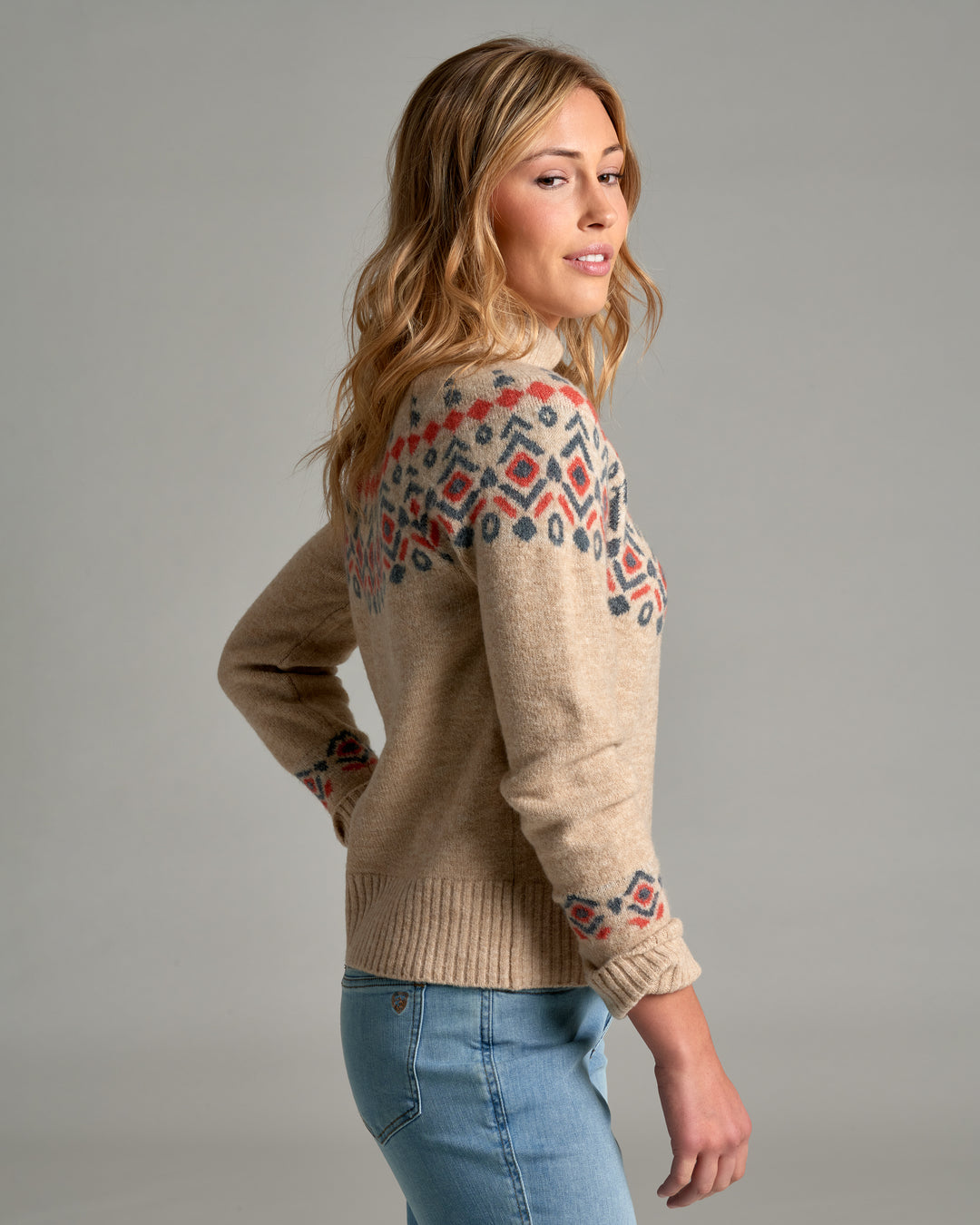 KUHL Alpina Sweater in Natural, side