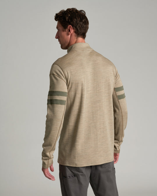 KUHL Kuhl Team Merino 1/4 Zip in Kanvas, back