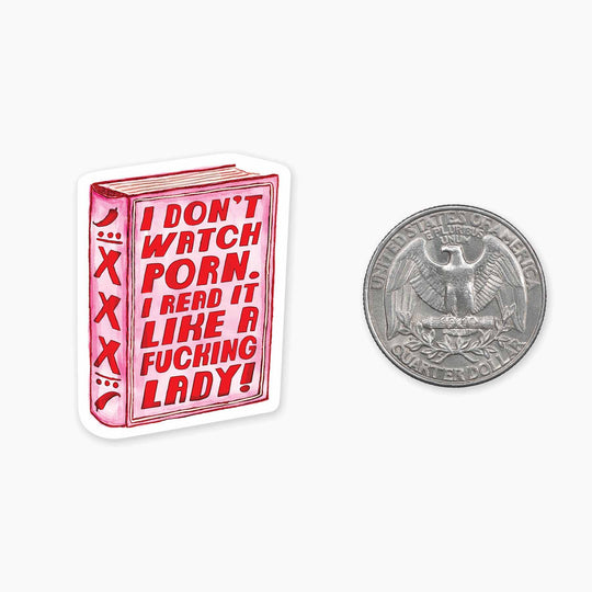 Lady Porn - Mini Sticker - Davidson Provision Co.