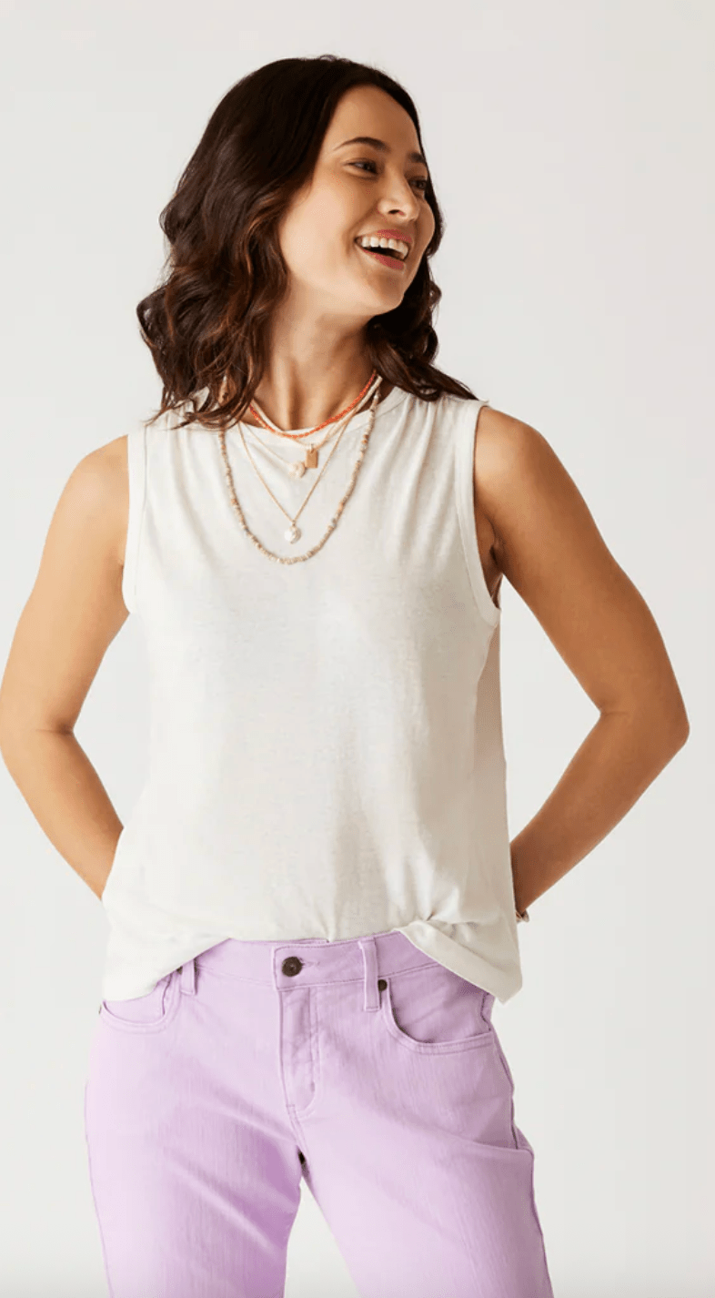 Larisa Hemp Tank - Davidson Provision Co.