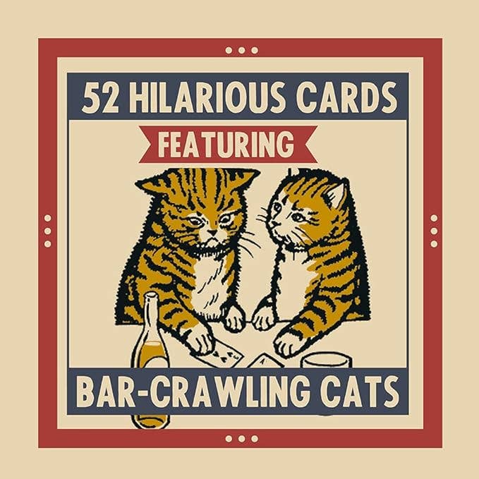 Last Call Cats Playing Cards - Davidson Provision Co.