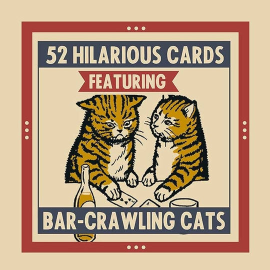 Last Call Cats Playing Cards - Davidson Provision Co.