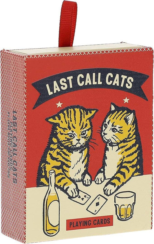 Last Call Cats Playing Cards - Davidson Provision Co.