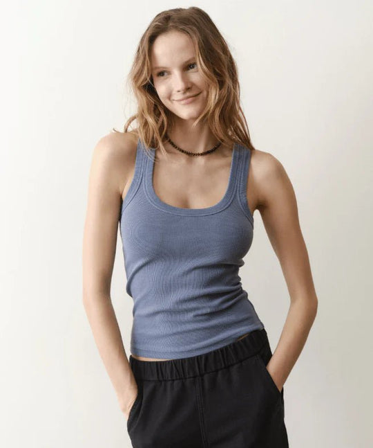 Lexi Rib Scoop Tank - Davidson Provision Co.