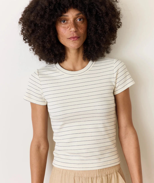 Lexi Rib Sun-In Crew Tee - Davidson Provision Co.