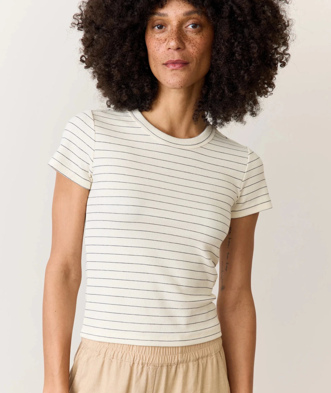Lexi Rib Sun-In Crew Tee - Davidson Provision Co.
