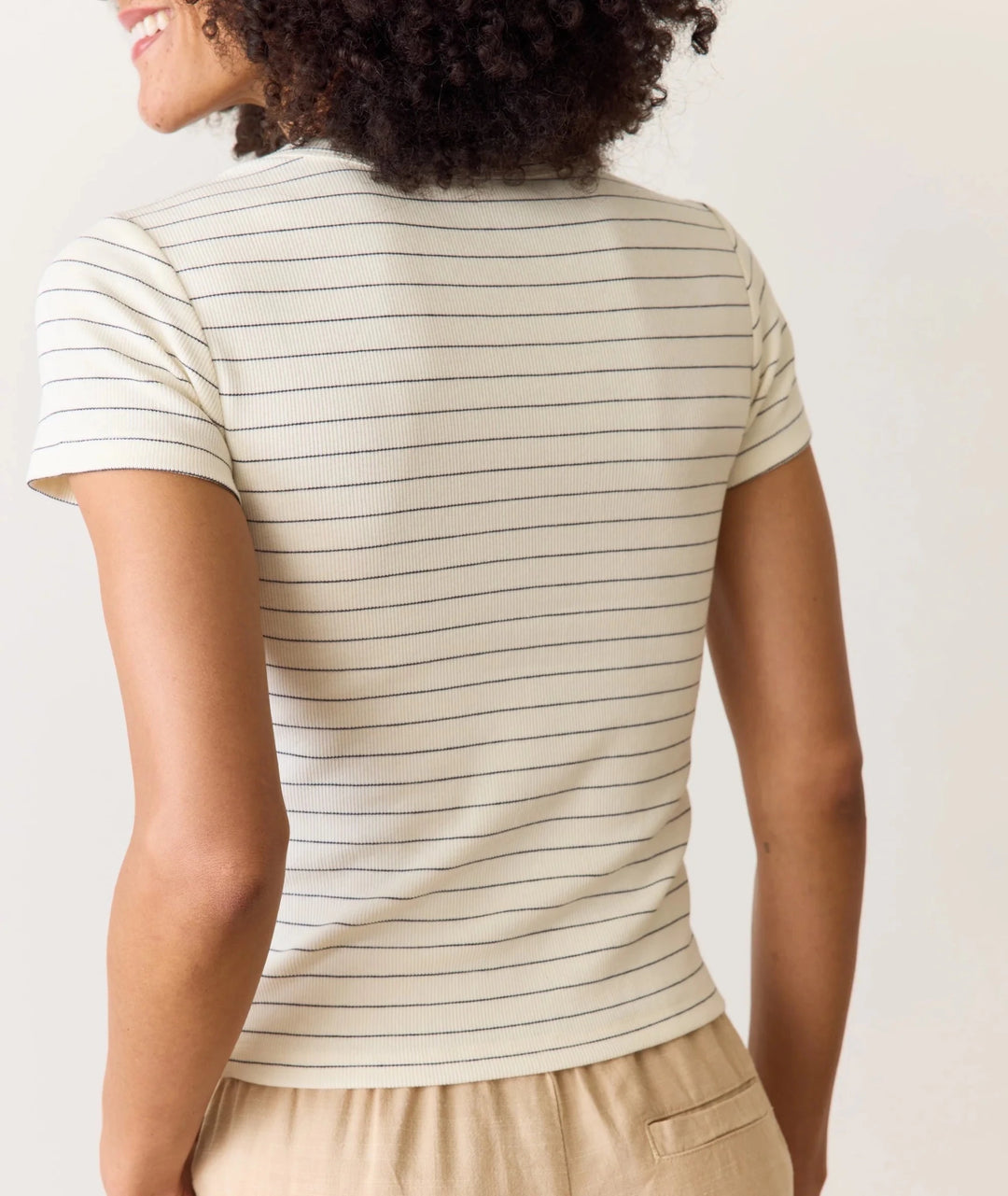 Lexi Rib Sun-In Crew Tee - Davidson Provision Co.