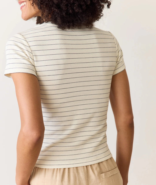 Lexi Rib Sun-In Crew Tee - Davidson Provision Co.