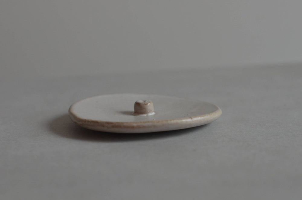 Light Gray Ceramic Incense Holder - Davidson Provision Co.