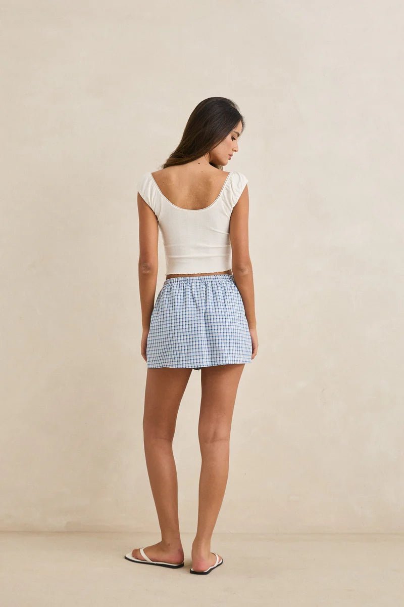Lola Check Skort - Davidson Provision Co.