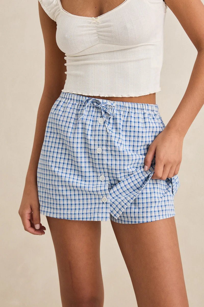 Lola Check Skort - Davidson Provision Co.