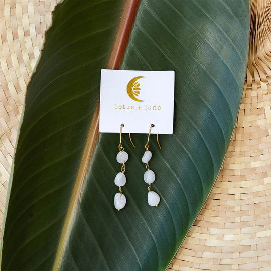 Lotus and Luna Earrings Collection - Davidson Provision Co.