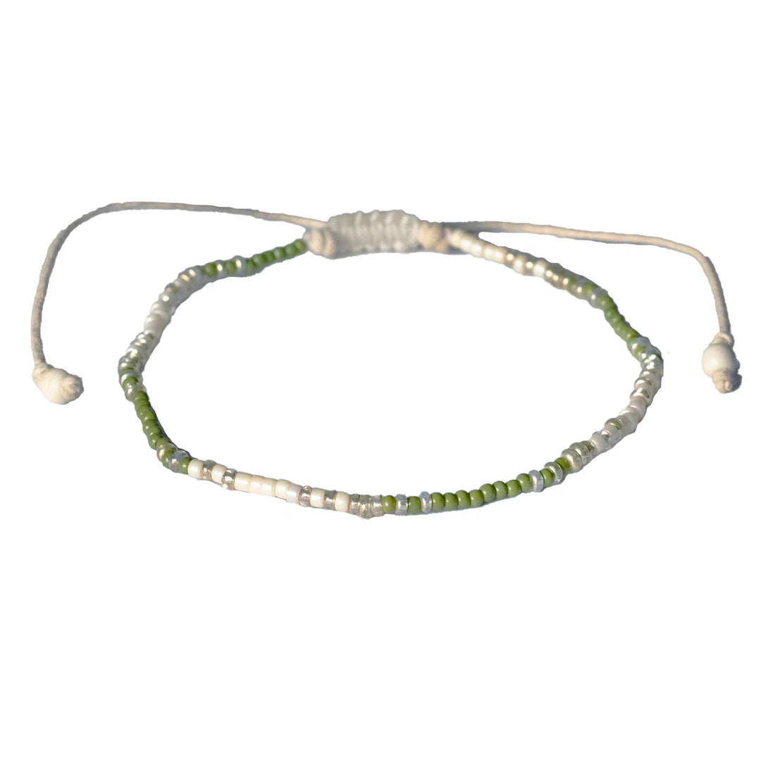 Lotus and Luna Seedbead Anklets - Davidson Provision Co.