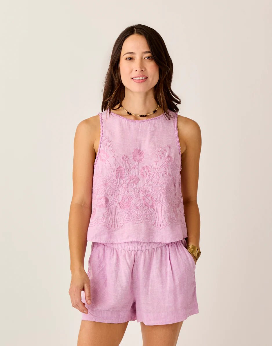 Lou Linen Tank - Davidson Provision Co.