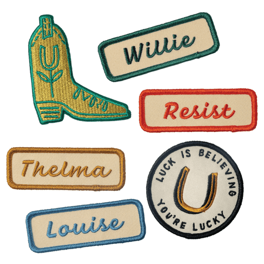 "louise" name patch  - Davidson Provision Co.
