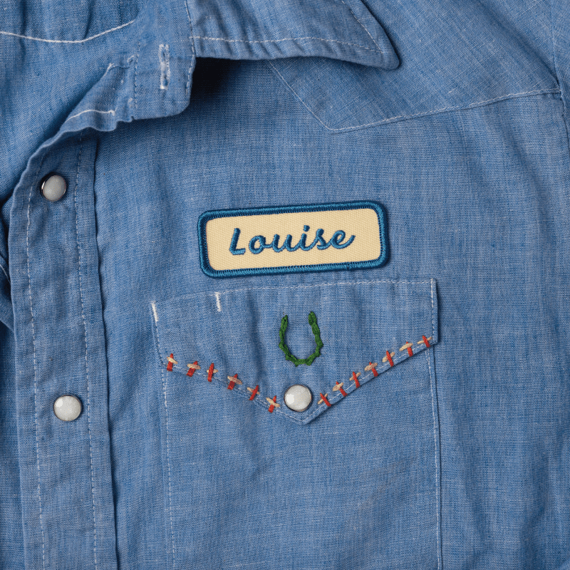 "louise" name patch  - Davidson Provision Co.