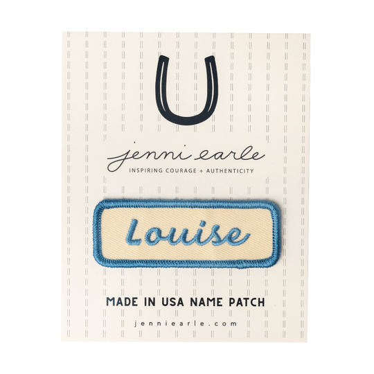 "louise" name patch  - Davidson Provision Co.
