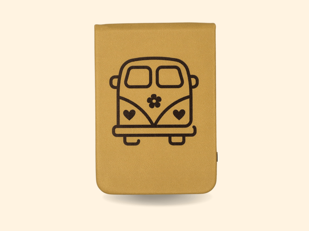Love Bus - Leatherette Pocket Journal - Davidson Provision Co.