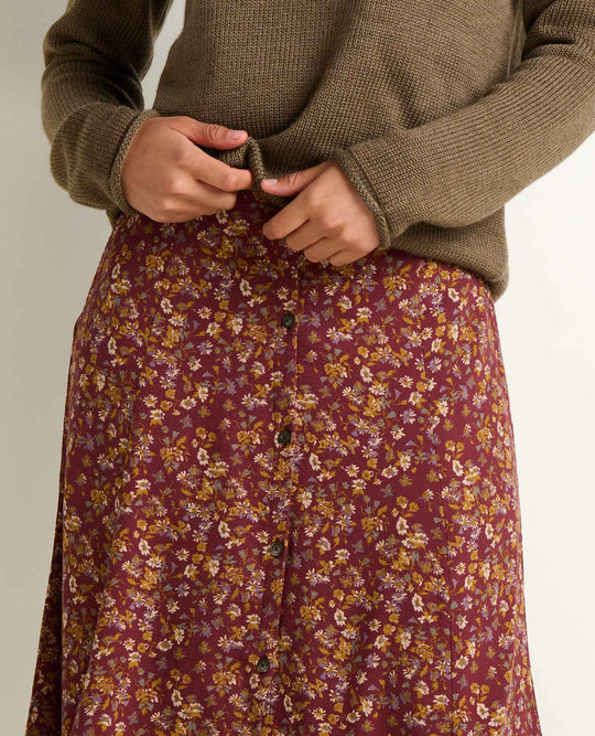 Manzana Paneled Midi Skirt - Davidson Provision Co.