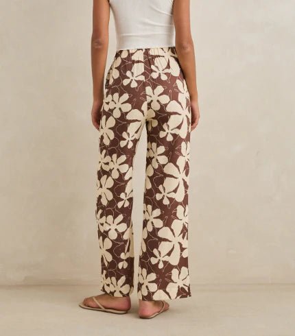 Melia Floral Wide Leg Pant - Davidson Provision Co.