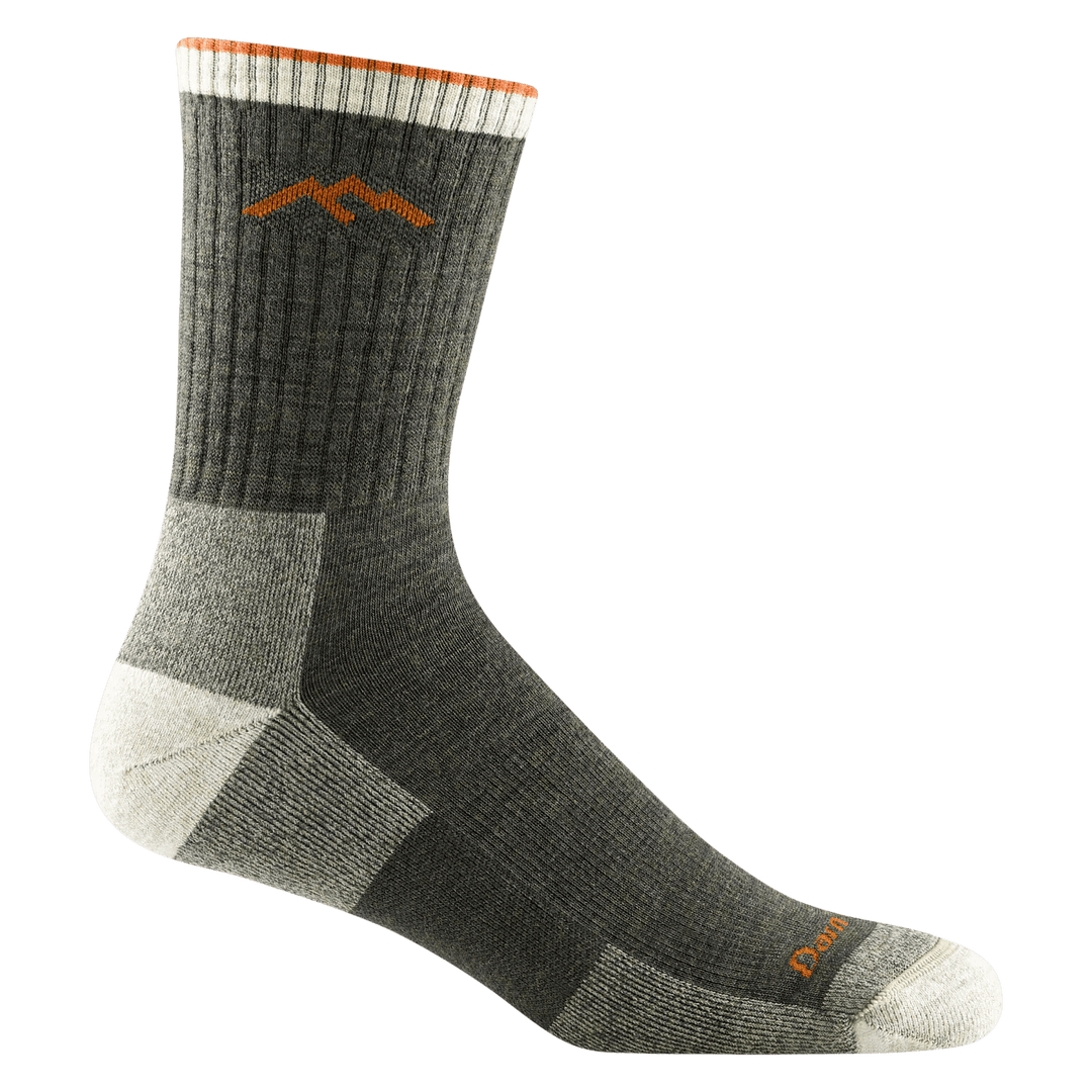 Men's Hiker Micro Crew Midweight with Cushion - Davidson Provision Co.
