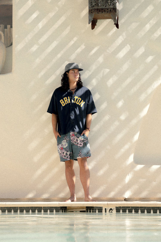 The Brixton Mesh Baseball Jersey