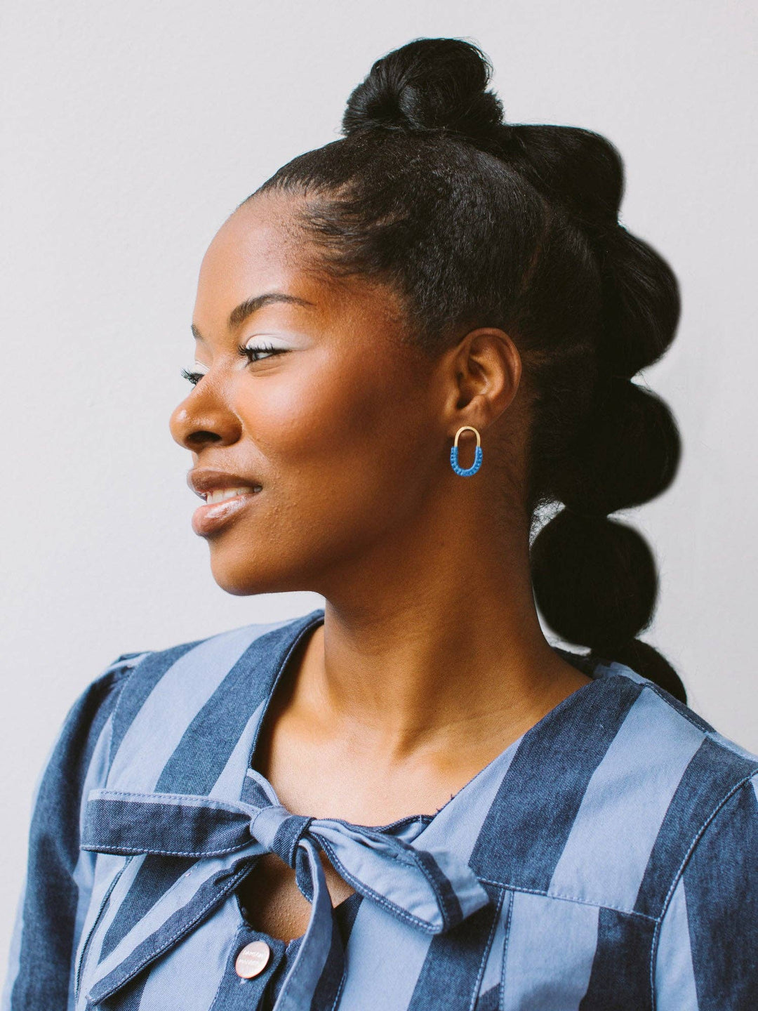 Mini Macramé Link Earrings - Davidson Provision Co.