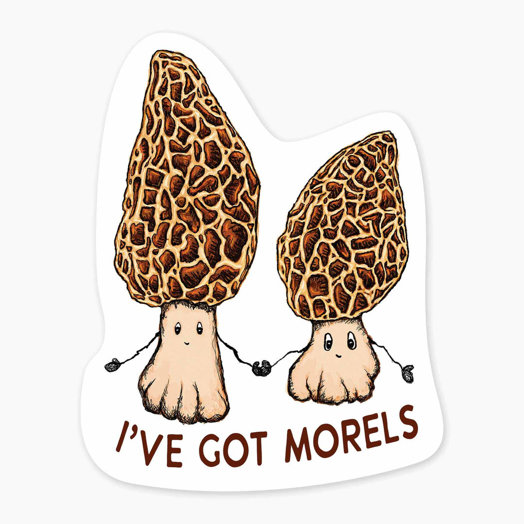 Morels - 3" Art Sticker - Davidson Provision Co.