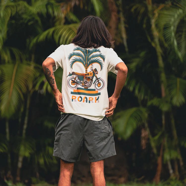 Moto Palm Premium Tee - Davidson Provision Co.