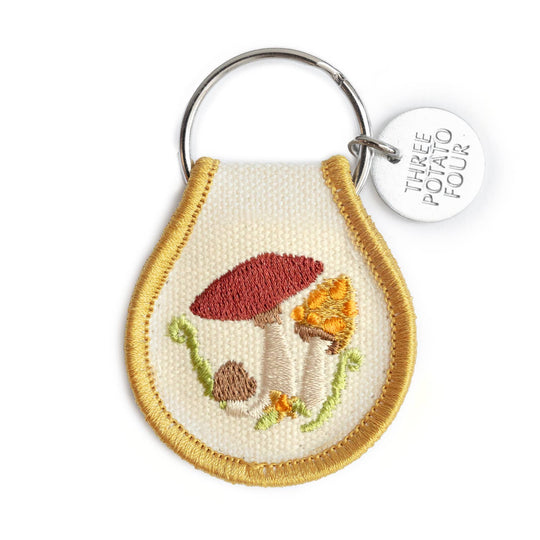 Mushroom Field Patch Keychain - Davidson Provision Co.