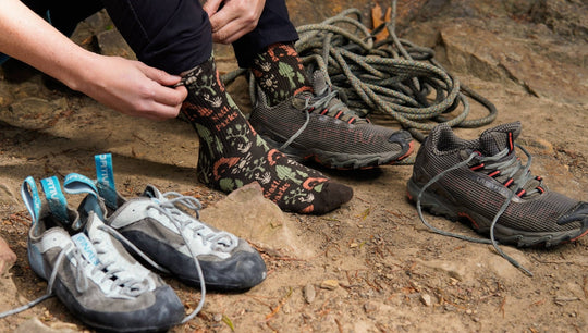 National Park Roundup Sock: Brown - Davidson Provision Co.