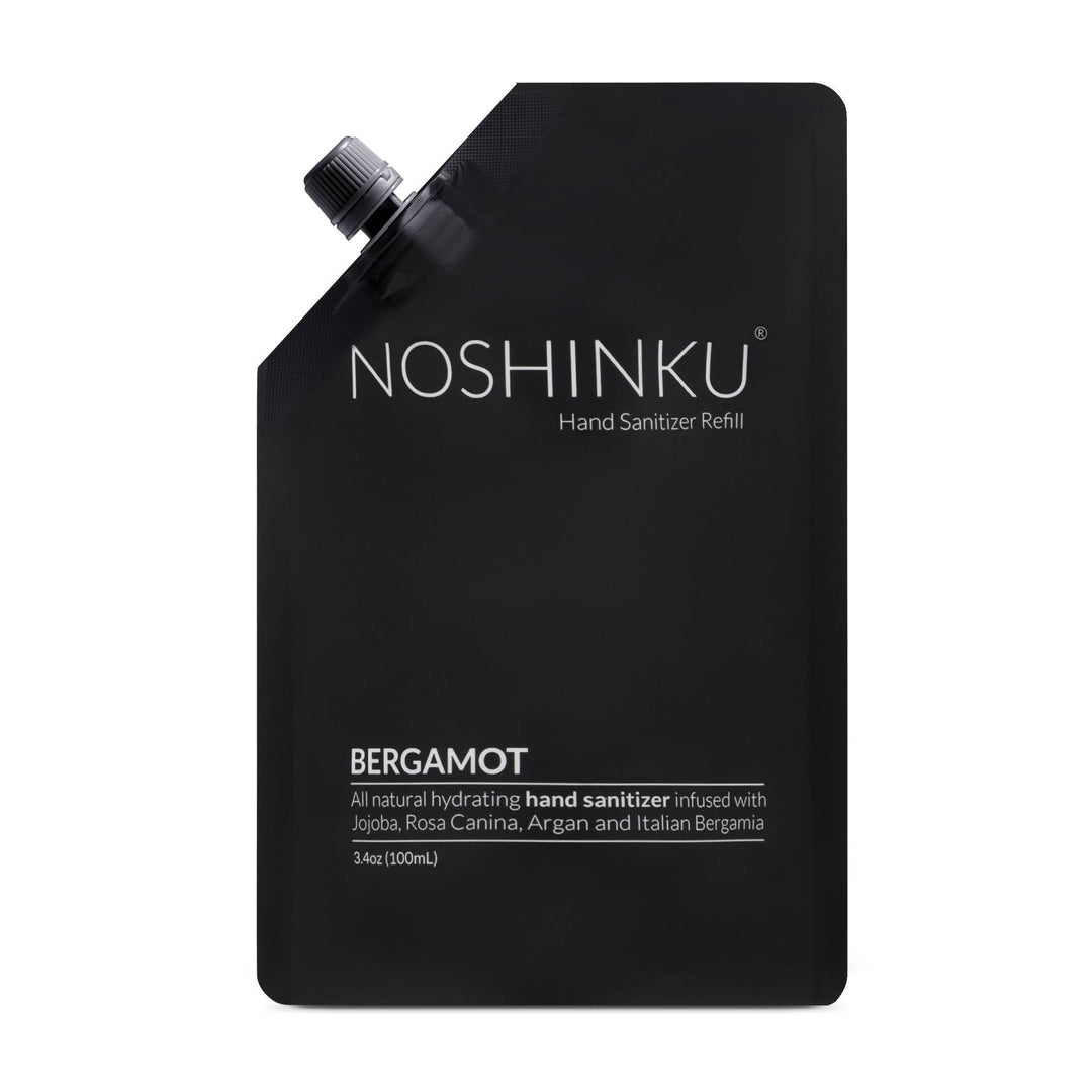 Noshinku Bergamot &amp; Cedar Nourishing Sanitizer Refill Pouch - Davidson Provision Co.