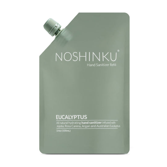 Noshinku - Eucalyptus-Rosemary Nourishing Sanitizer Mini Refill Pouch - Davidson Provision Co.