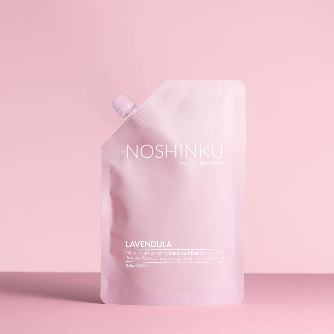 Noshinku Lavendula Nourishing Hand Sanitizer Refill Pouch - Davidson Provision Co.
