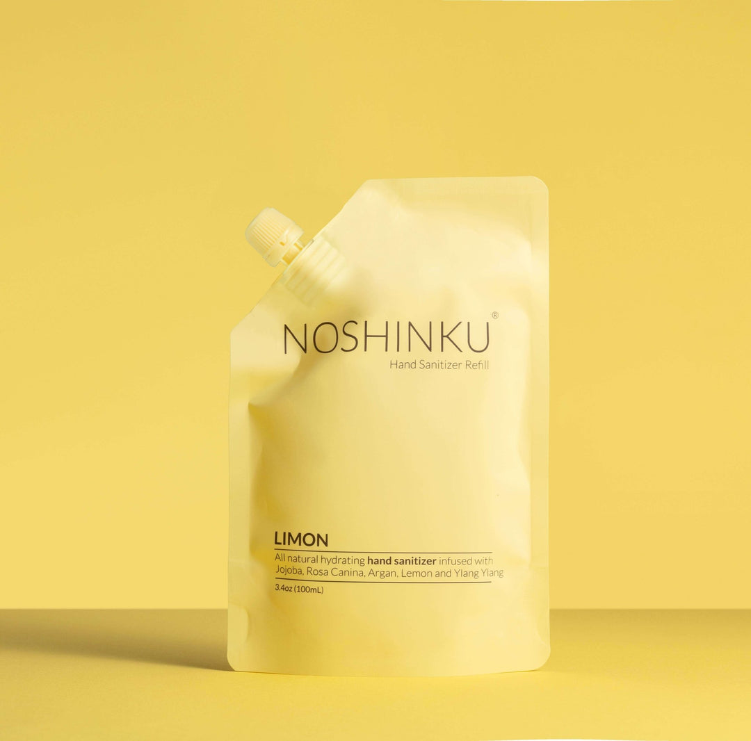 Noshinku - Lemon Ylang-Ylang Hand Moisturizing Sanitizer Refill Pouch - Davidson Provision Co.
