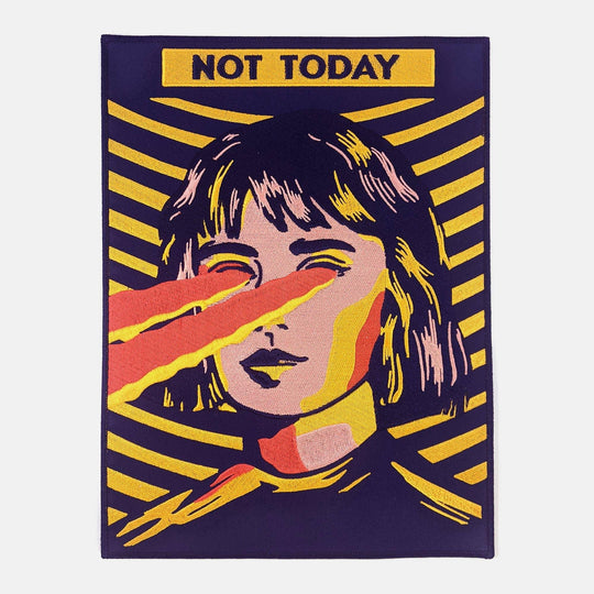 Not Today Large Back Patch - Davidson Provision Co.