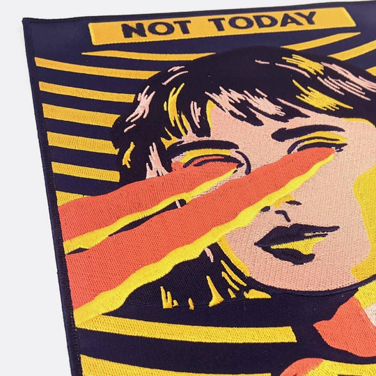 Not Today Large Back Patch - Davidson Provision Co.