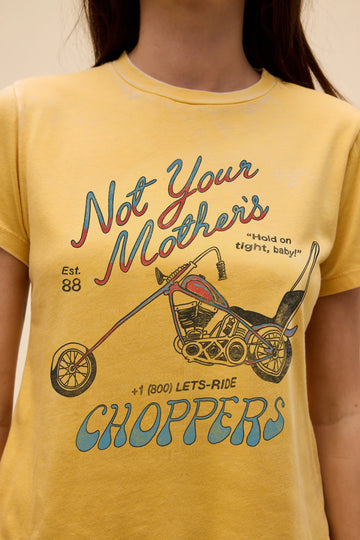 Not Your Mothers Choppers Burnout Vintage Tee