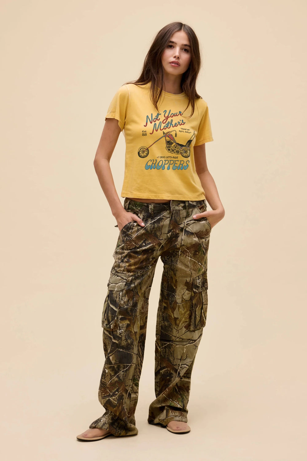 Not Your Mothers Choppers Burnout Vintage Tee - Davidson Provision Co.
