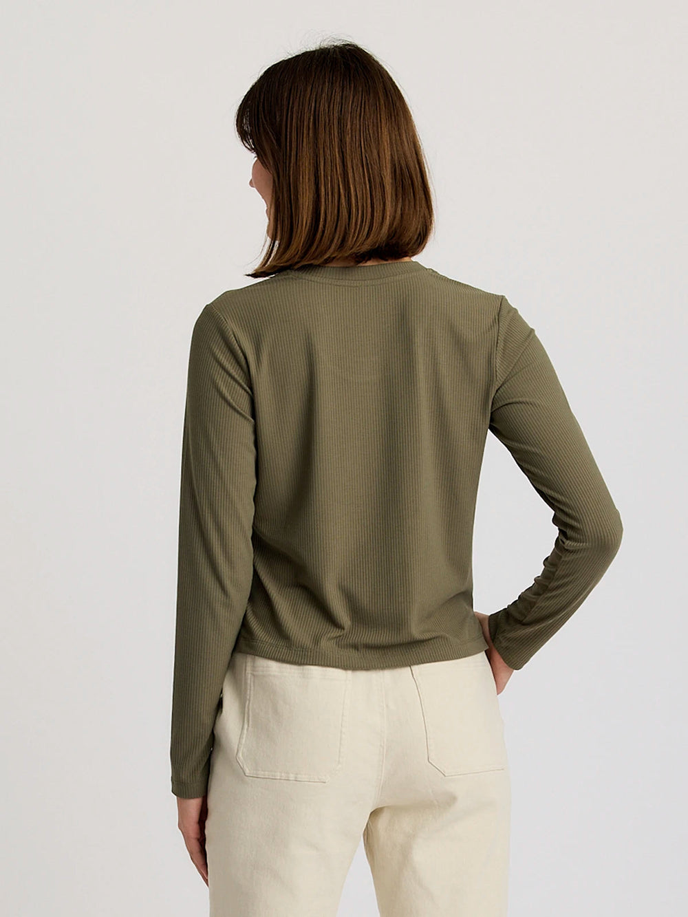 Women's Ribbed Bamboo Long Sleeve
