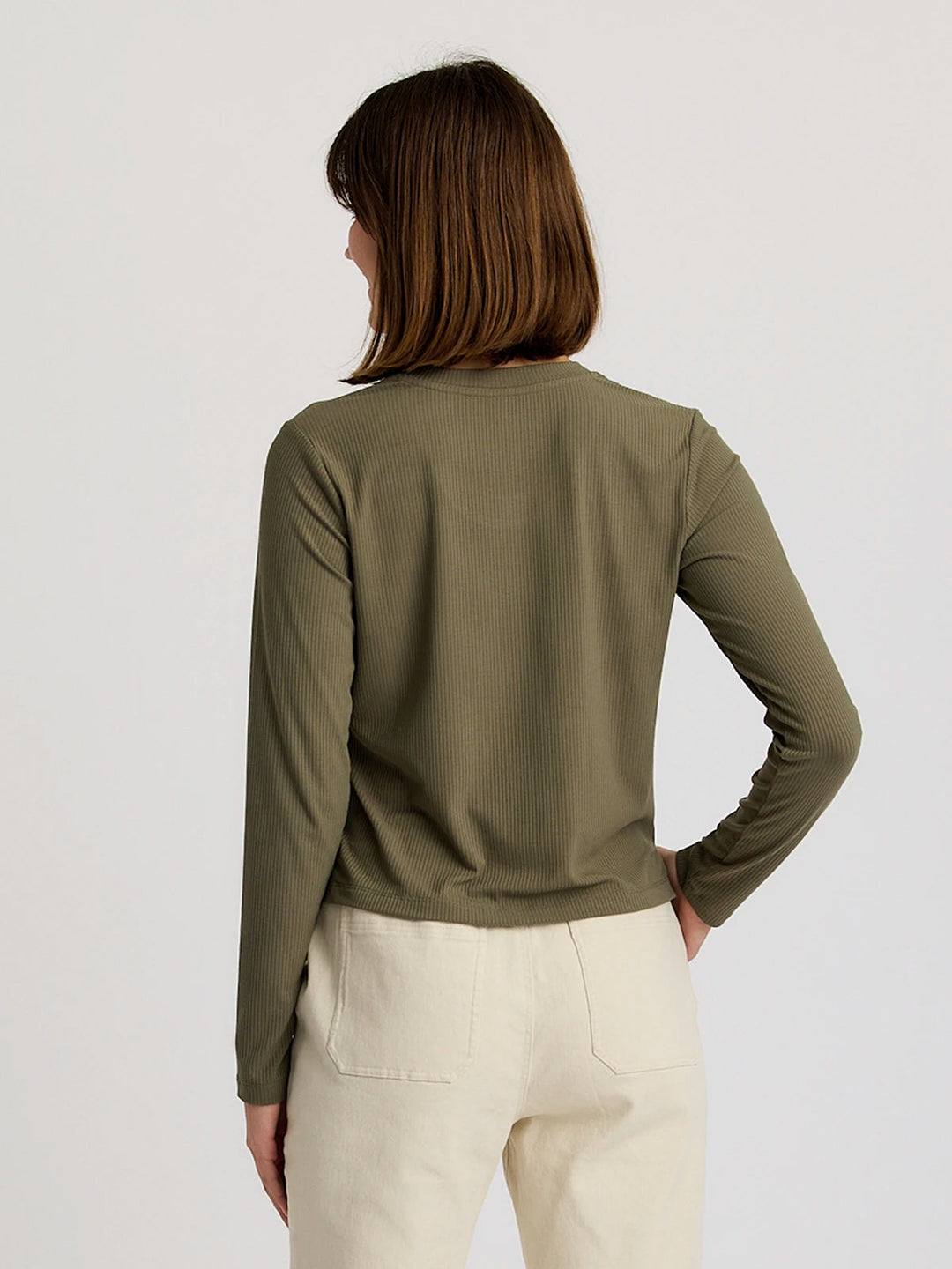 Women's Ribbed Bamboo Long Sleeve