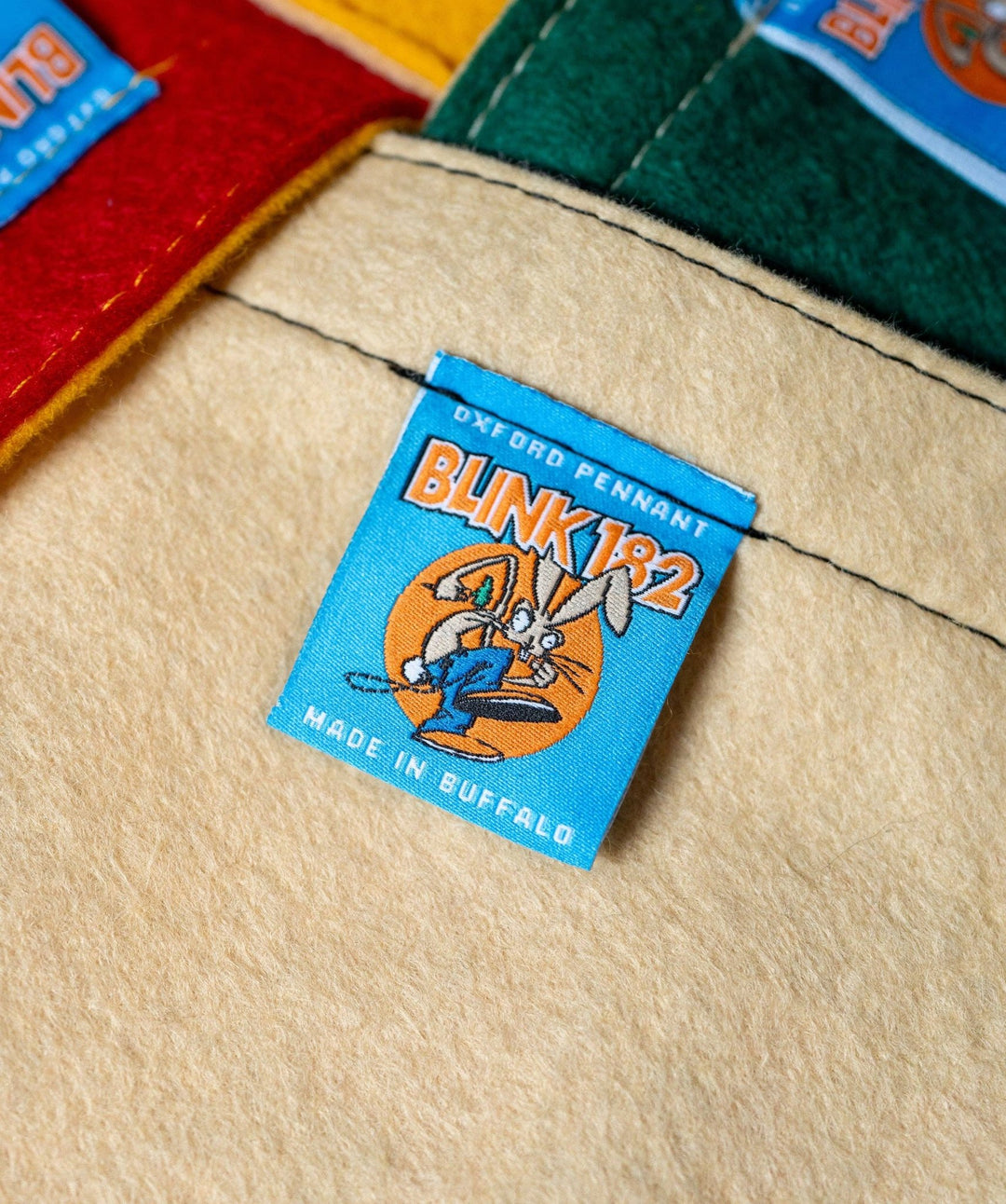 On And On Reckless Abandon Camp Flag • blink-182 x Oxford Pennant - Davidson Provision Co.