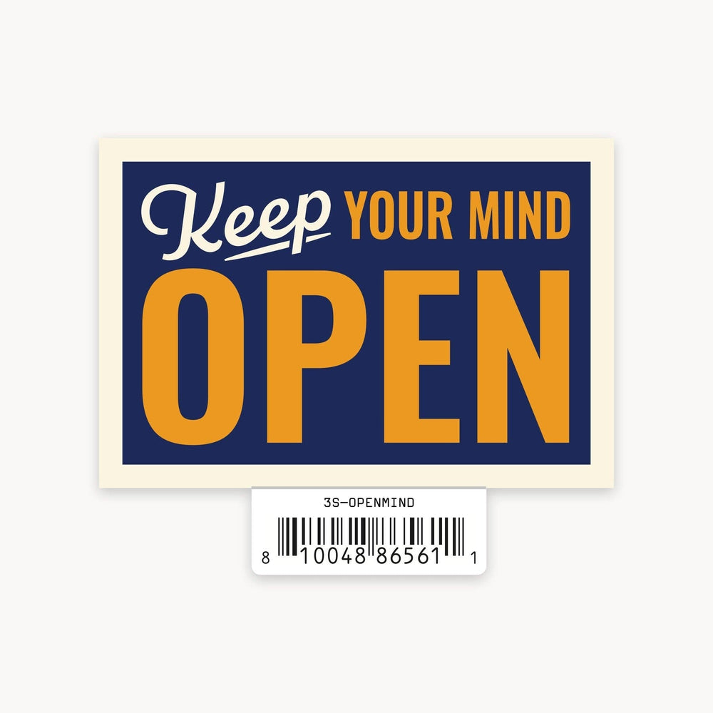 Open Mind - 3" Art Sticker - Davidson Provision Co.
