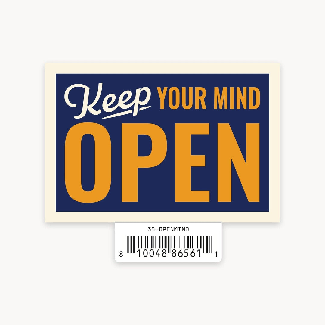 Open Mind - 3" Art Sticker - Davidson Provision Co.