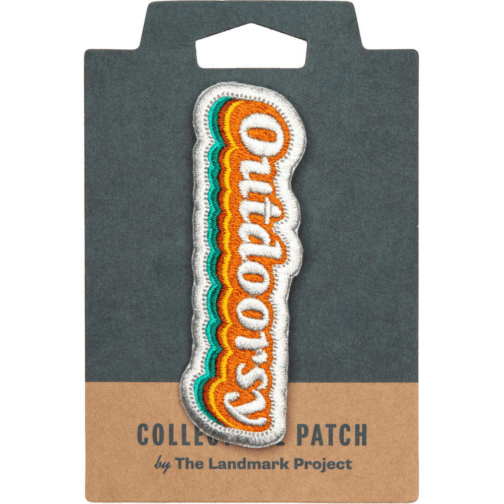 Outdoorsy Embroidered Patch - Davidson Provision Co.