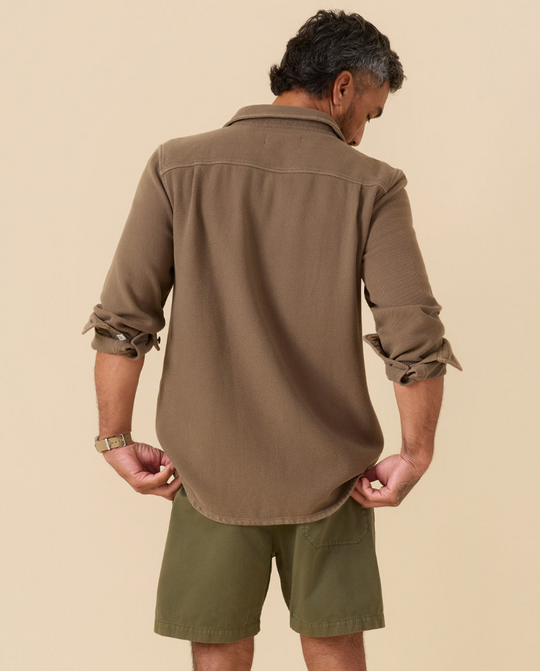 Chroma Blanket Shirt in Kelp Bloom