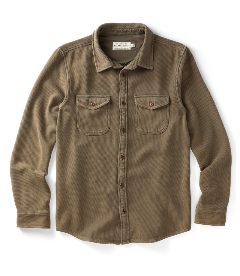 Chroma Blanket Shirt in Kelp Bloom