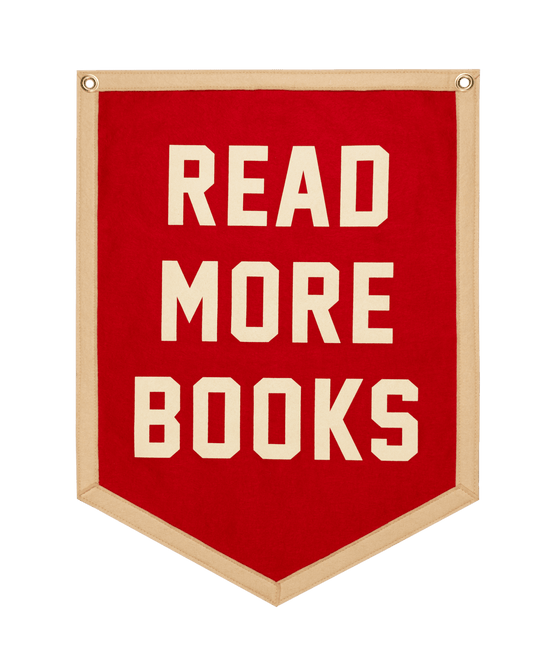 Oxford Pennant - Read More Books Camp Flag - Davidson Provision Co.