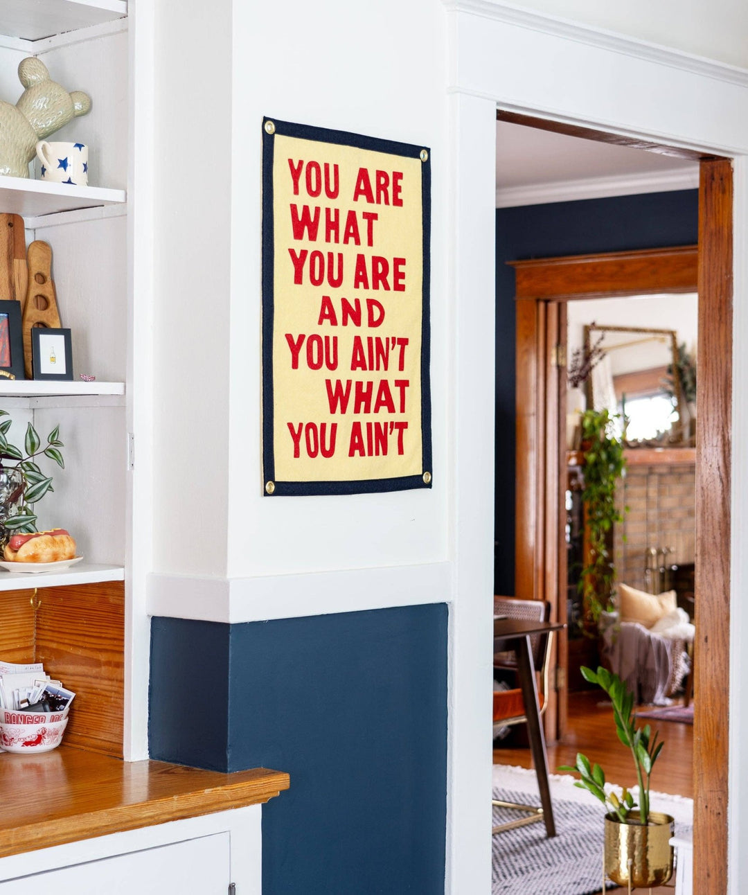 Oxford Pennant - You Are What You Are Camp Flag • John Prine x Oxford Pennant - Davidson Provision Co.
